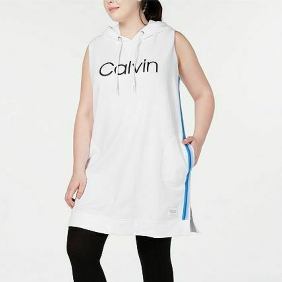 calvin klein performance hoodie dress